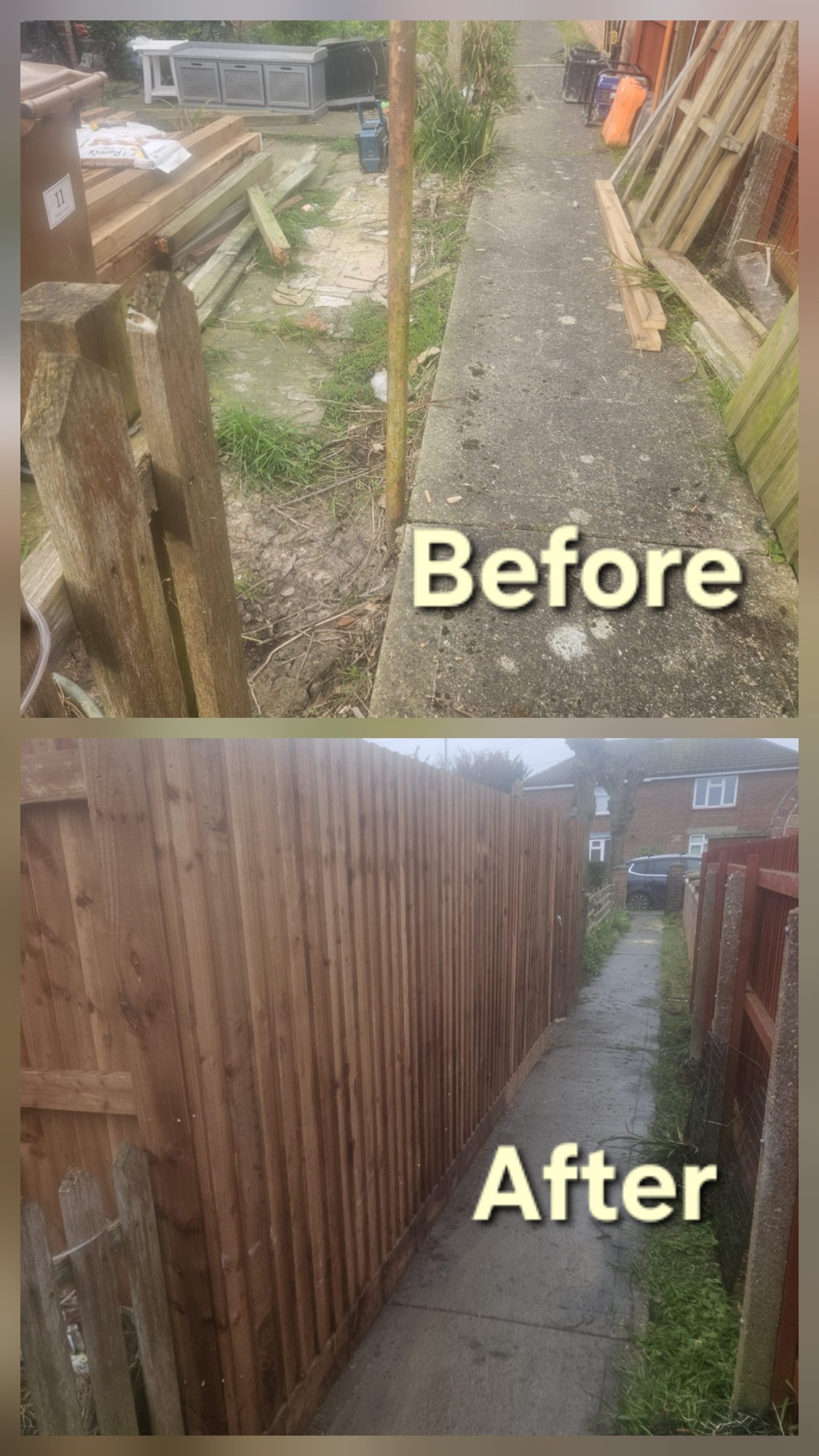 Fence Installation in Spalding New high quality Feather edge fencing installed in Spalding