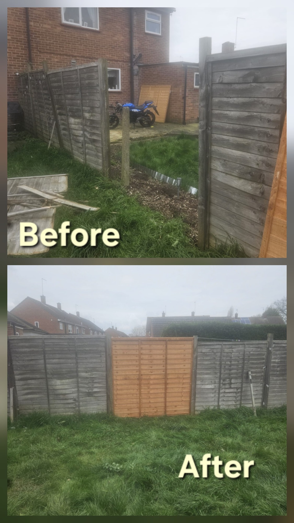 Fence repair in Peterborough Affordable fence repair in Peterborough