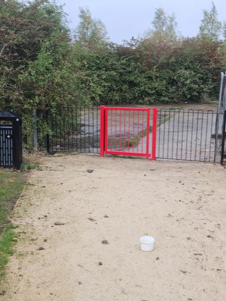 Metal Gate Installation in Cambridge Metal Gate Installed in Cambridge